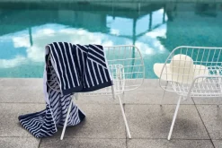Hot NJRD Stripes bath towel 70x140 cm, Blue