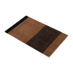 Online Tica copenhagen Stripes doormat horizontal, Cognac-dark brown-black, 40x60 cm BrownBlack
