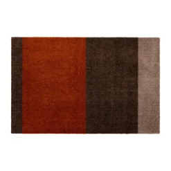 Sale Tica copenhagen Stripes doormat horizontal, -terracotta. 60x90 cm Brown