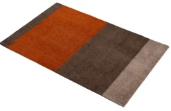 Sale Tica copenhagen Stripes doormat horizontal, -terracotta. 60x90 cm Brown