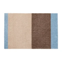 Door Mats^Tica copenhagen Stripes doormat horizontal, Ivory-sand-blue, 40x60 cm Multi