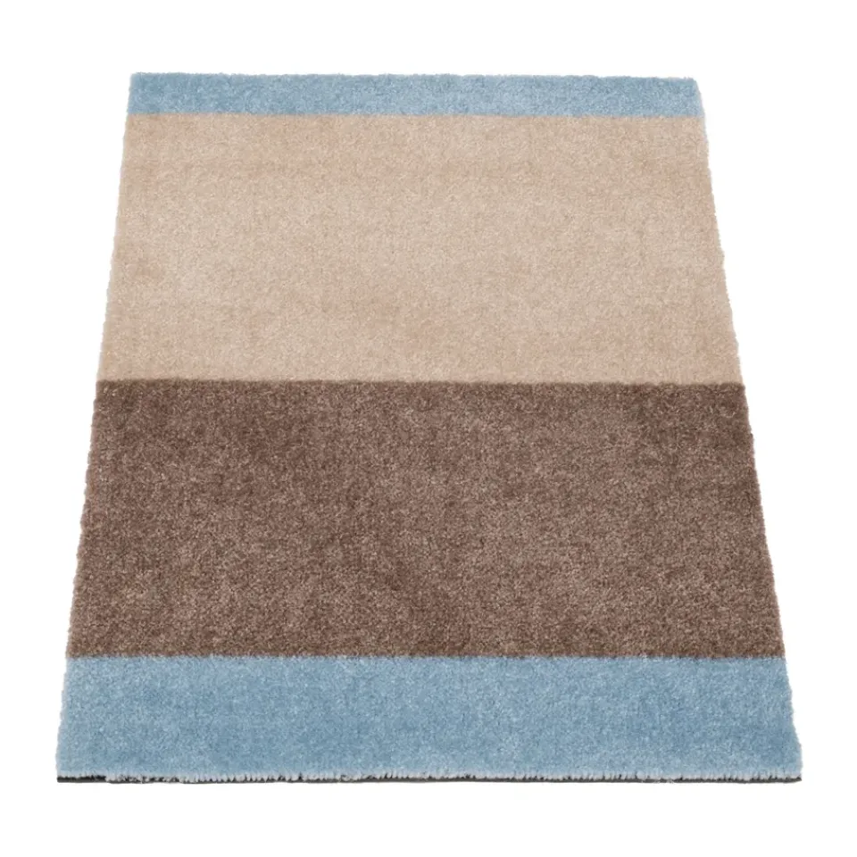 Door Mats^Tica copenhagen Stripes doormat horizontal, Ivory-sand-blue, 40x60 cm Multi