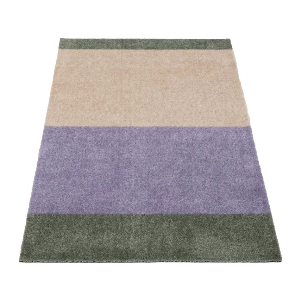 Discount Tica copenhagen Stripes doormat horizontal, Lilac-ivory-green, 60x90 cm Multi