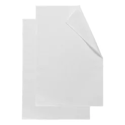 Clearance NJRD Stripes kitchen towel 47x70 cm 2-pack, White