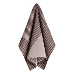 Kitchen Tea Towels^NJRD Stripes kitchen towel 47x70 cm 2-pack, -white Brown