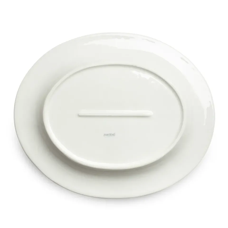 Serving Platters & Dishes^Mateus Stripes platter 30x35 cm, plum Purple