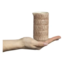 Hot Mateus Stripes pot 30 cl, Cinnamon Brown