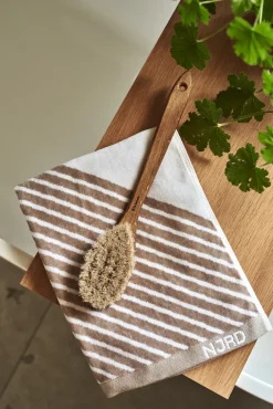 Towels^NJRD Stripes towel 50x70 cm, Beige
