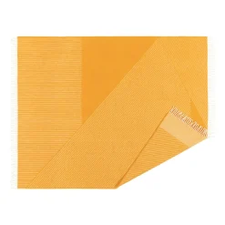 Wool Blankets & Throws^NJRD Stripes wool throw 130x185 cm, Yellow