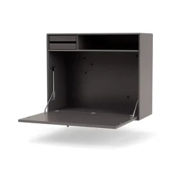 Sale Montana STUDIO desk, wall hung, Coffee 35 Brown