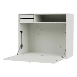 Desks^Montana STUDIO desk, wall hung, Nordic Grey