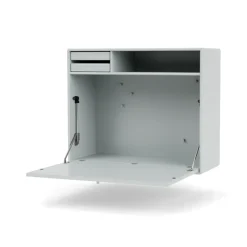 Online Montana STUDIO desk, wall hung, Oyster 156 Blue