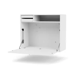 Desks^Montana STUDIO desk, wall hung, Snow 38 White