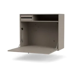 Desks^Montana STUDIO desk, wall hung, Truffle 141 Beige