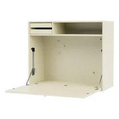 New Montana STUDIO desk, wall hung, Vanilla Beige