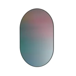 New Fritz Hansen Studio Roso mirror oval, Ocean Multi