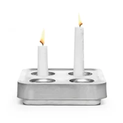 New Born In Sweden Stumpastaken Four, Aluminum Silver-coloured