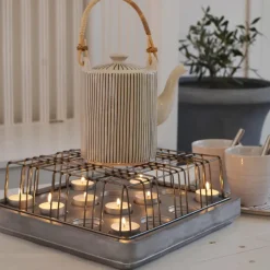 Discount Born In Sweden Stumpastaken grid, large Silver-coloured
