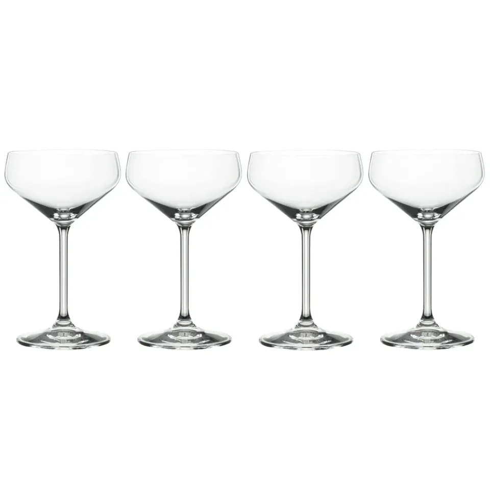Cocktail & Martini Glasses|Long Drink & Highball Glasses^Spiegelau Style coupe glass 4-pack, 29 cl Transparent