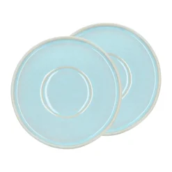 Hot Villa Collection Styles tea saucer Ø13 cm 2-pack, Light Blue