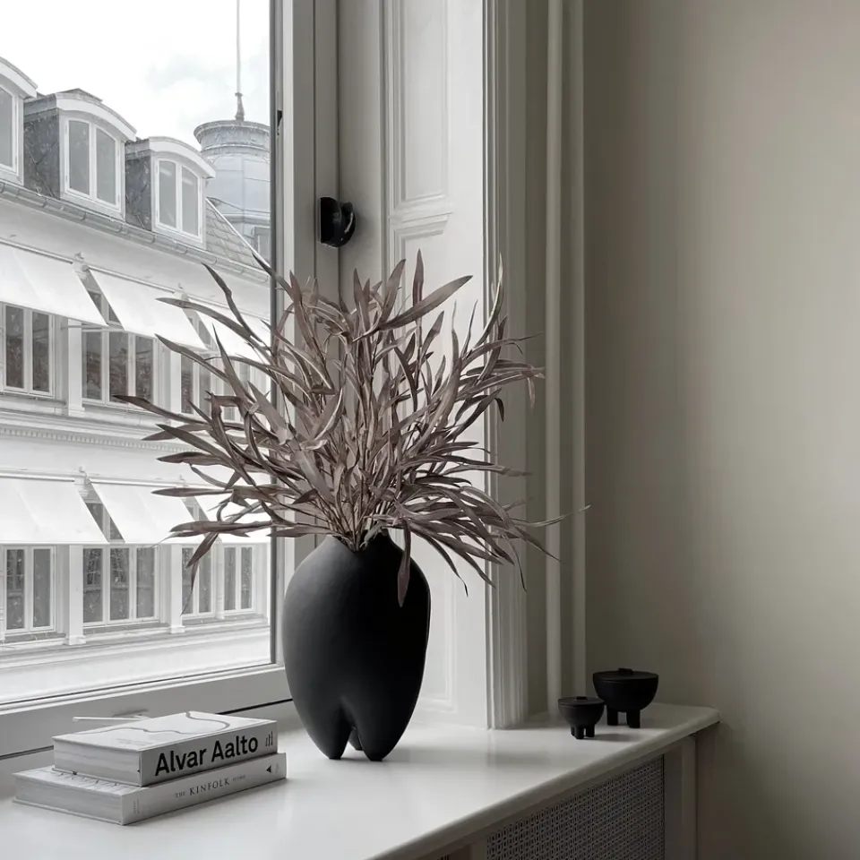Vases^101 Copenhagen Sumo vase slim, Coffee Brown