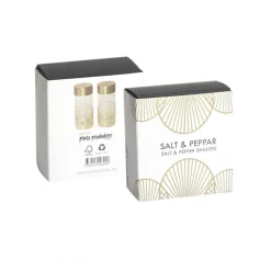 Salt & Pepper Shakers^Pluto Design Sun salt- and pepper mill, Gold-glass Gold-colouredTransparent