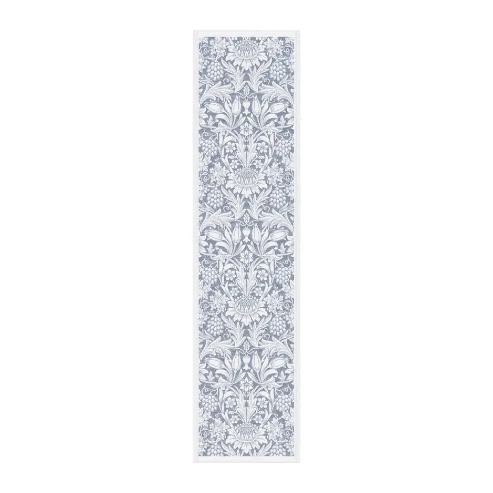 Online Ekelund Linneväveri Sunflower table runner 35x140 cm, Blue
