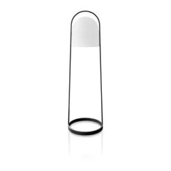 Tea Light Holders, Lanterns & Candle Dishes^Eva Solo SunLight solar lantern 100 cm, White-black WhiteBlack