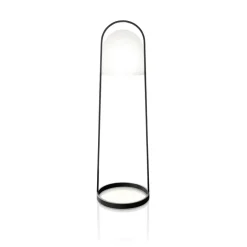 Tea Light Holders, Lanterns & Candle Dishes^Eva Solo SunLight solar lantern 100 cm, White-black WhiteBlack