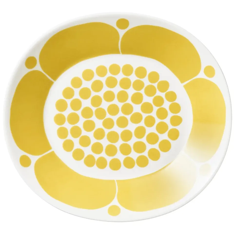 Sale Arabia Sunnuntai plate oval 25 cm, Yellow