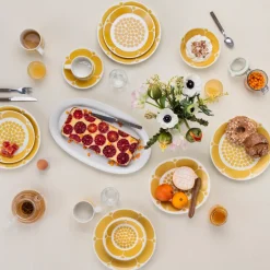 Best Arabia Sunnuntai plate, , Ø21 cm Yellow
