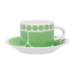 Hot Arabia Sunnuntai saucer Ø16.5 cm, Green