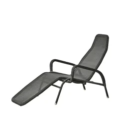 Seating^Cane-line Sunrise sun lounger, Graphite Grey