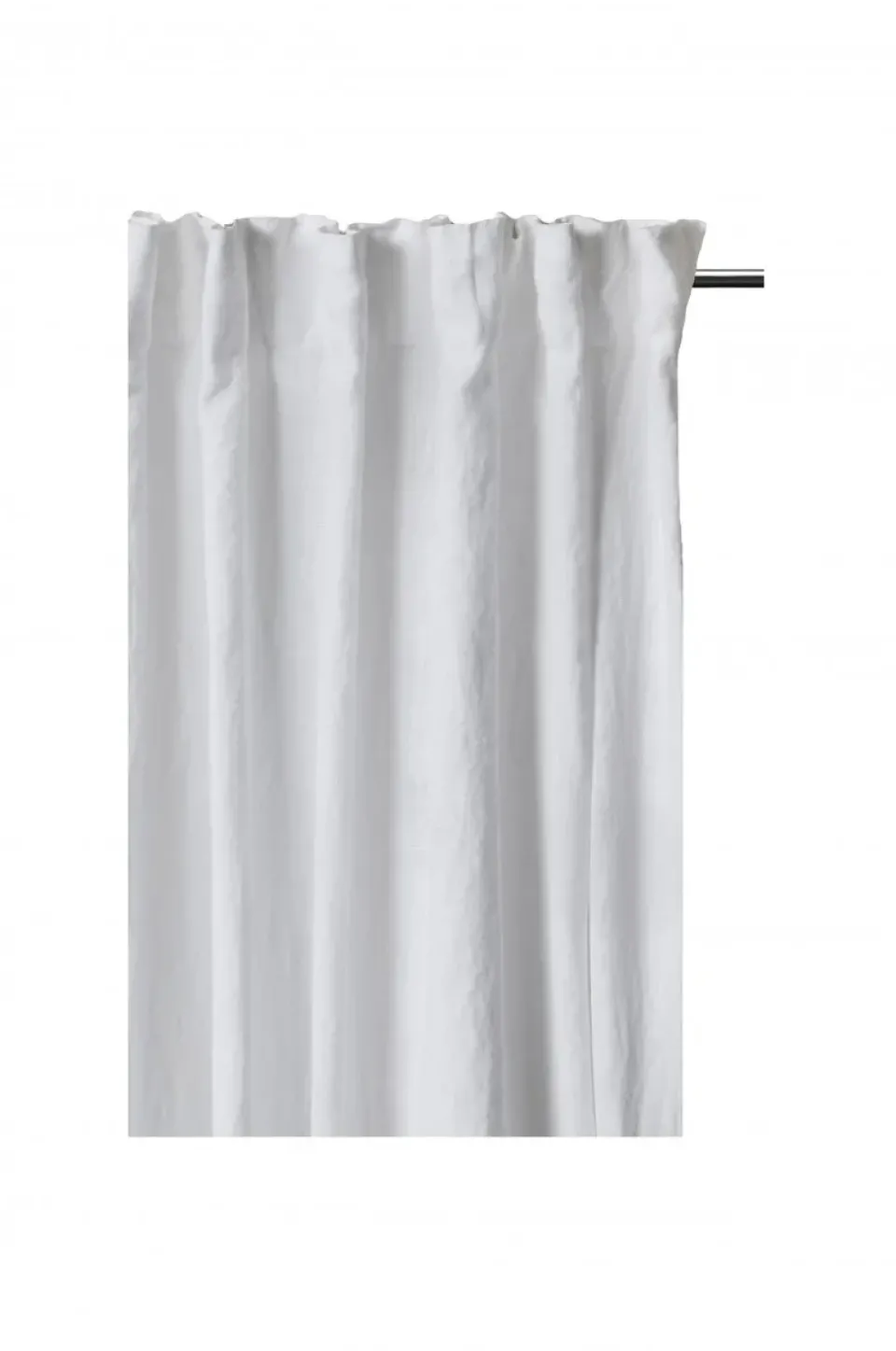 Curtains^Himla Sunshine curtain with pleat tape 140x250 cm, White