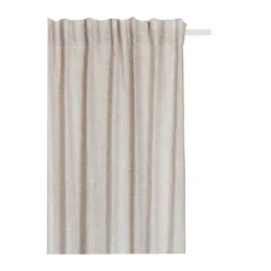 Online Himla Sunshine curtain with tie 140x290 cm, Oatmeal (nature) Beige