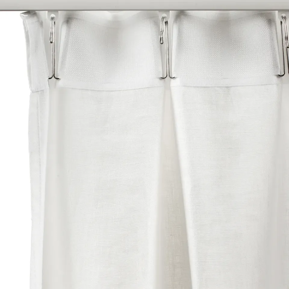 Outlet Himla Sunshine curtain with tie 140x290 cm, White