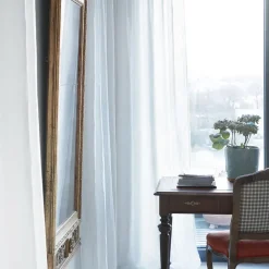 Outlet Himla Sunshine curtain with tie 140x290 cm, White