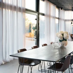 Curtains^Himla Sunshine curtain with tie 140x290 cm, Ash Grey