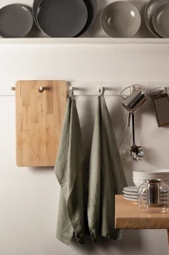 Sale Himla Sunshine kitchen towel 2-pack, Sage Green
