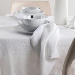 Linen & Cotton Napkins^Himla Sunshine napkin 4-pack, White