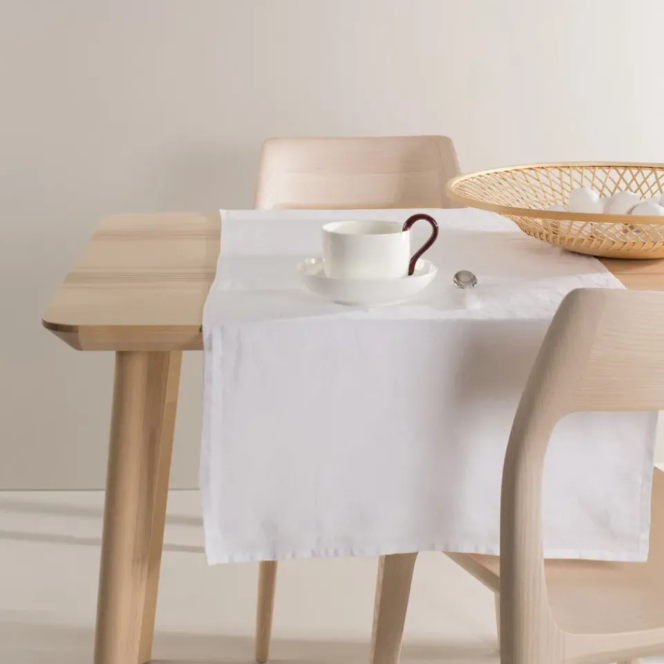 New Himla Sunshine table runner, White