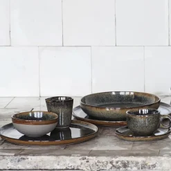 Best Serax Surface deep plate 23 cm, indi grey Multi