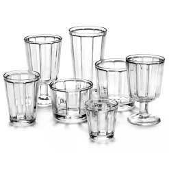 Glögg & Mulled Wine Mugs|Espresso Cups^Serax Surface espresso glass 10 cl, clear Transparent