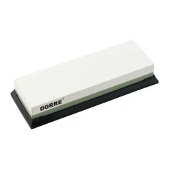 Clearance Dorre Suri whetstone rubber base 18x6x3 cm, 3000/8000 grit WhiteGreen