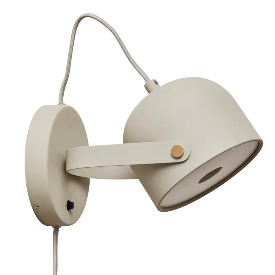Reading Lamps|Wall Lights^CO Bankeryd Svejk 13 wall lamp, -brass Beige