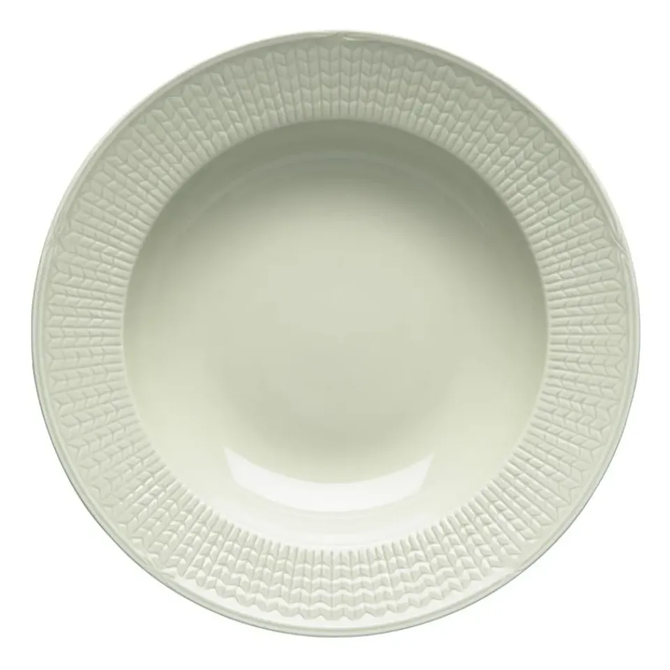 Deep Plates^Rörstrand Swedish Grace deep plate Ø25 cm, meadow Green