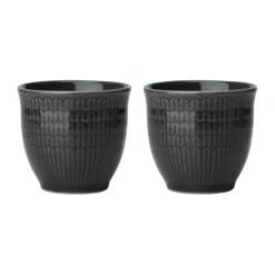 Egg Cups^Rörstrand Swedish Grace egg cup 2-pack, Stone Grey