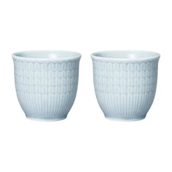 Egg Cups^Rörstrand Swedish Grace egg cup 2-pack, Ice Blue