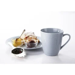 Teacups^Rörstrand Swedish Grace mug large, ice (light ) Blue