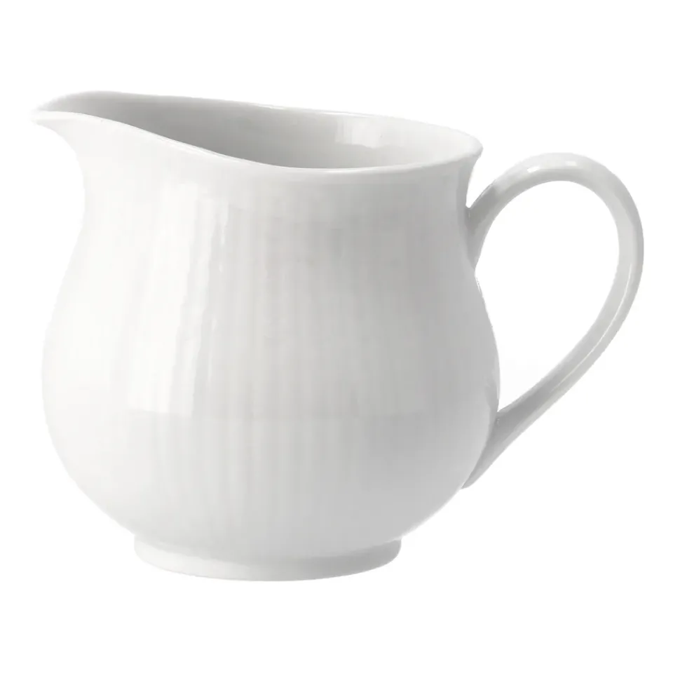 Water Jugs And Carafes^Rörstrand Swedish Grace pitcher, snow White